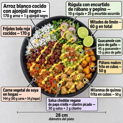 Bowl Si Vives de Ensalada, bowl de ChapiYork