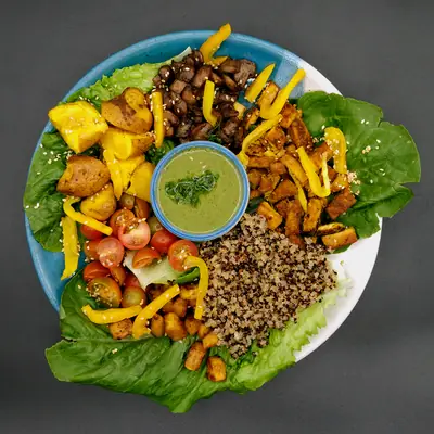 Bosque, bowl de Madre Tierra Restaurante Vegano