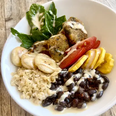 Bowl Pacífico, bowl de Maha Vegan Food
