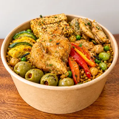 Bowl Paellero, bowl de Pipas Cocina Gourmet
