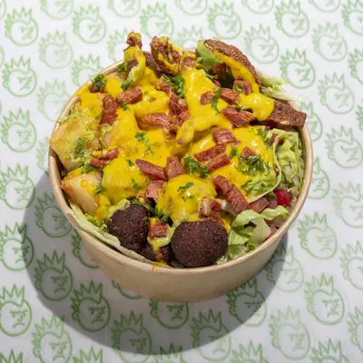 Quilombowl Cheddar, bowl de Verde
