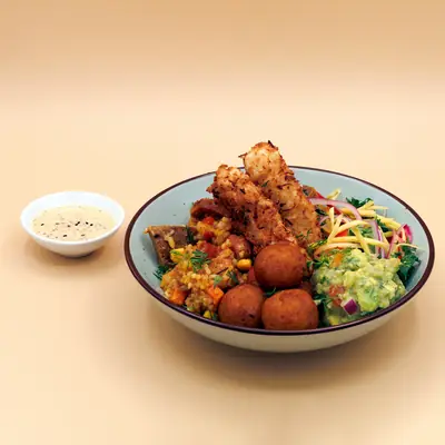 Calidoso, bowl de Madre Selva Cocina Vegana